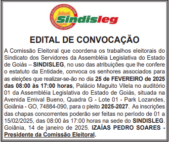 Convocação para eleição